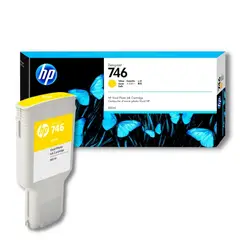 HP - Tinta P2V79A 746 300ML Yellow Original