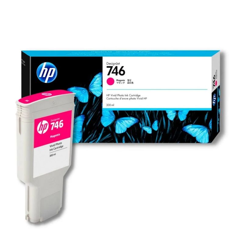 Tinta P2V78A 746 300ML Magenta Original