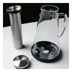 GENERICO - Cafetera Facil de Usar de Vidrio 1500ML Transparente