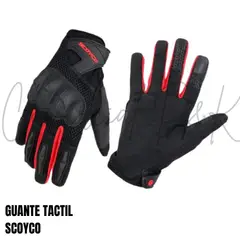 SCOYCO - GUANTE MC58-2 ROJO L MOTO-CICLISMO