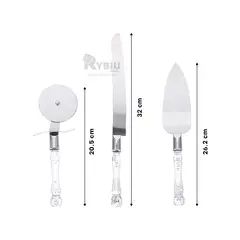 RYBIU IMPORT - Utensilios Practicos en Mango Acrilico Y+Ligas de Regalo