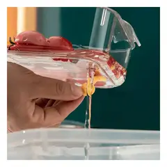 RYBIU IMPORT - Bandeja Funcional con Desague 30x16x10cm Y+Papel de Regalo