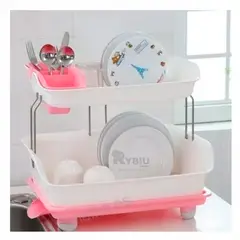 GENERICO - Secador Versatil de Plato 2N Rosado Y+Envoltorio de Regalo