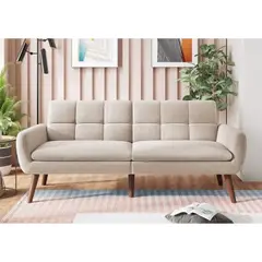 GENERICO - Sofá Reclinable Jenni 3 Cuerpos - Beige