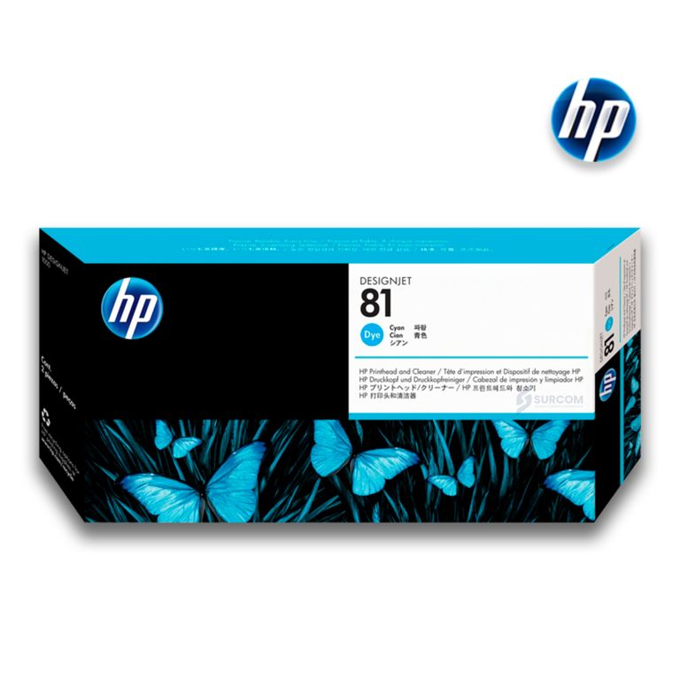 Cabezal C4955A 81 Cyan Original