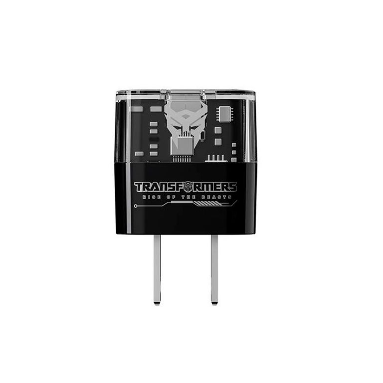 Cargador TF-K05 Negro 20w carga rápida USB C y USB A