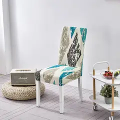 GENERICO - Funda de Sillas Pack 6und Rombos Multicolor