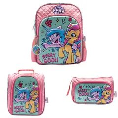 CHILDRENS CLUB - Set de Mochila escolar x3 piezas - My Little Pony