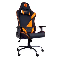 HALION - Silla Gamer HA-S47 Negro con Naranja
