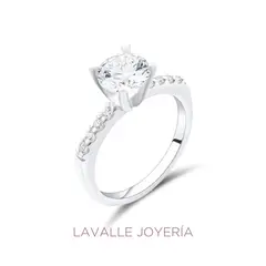 OEM - Anillo Promesa en Plata 950 Lavalle Joyeria