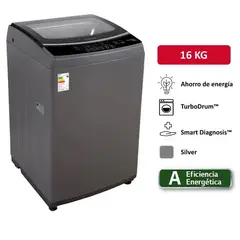 BLACKLINE - LAVADORA 16 KG CARGA SUPERIOR SPBL16TL- GRIS