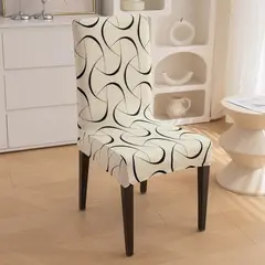 GENERICO - Funda de Sillas Pack 6und Estampado Minimalista