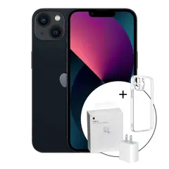 APPLE - IPHONE 13 128GB CHIP FISICO + CARGADOR - NEGRO