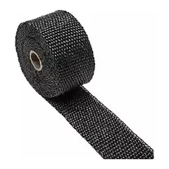 GENERICO - CINTA TERMICA PARA TUBO DE ESCAPE NEGRO