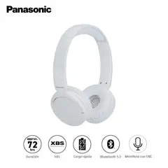 PANASONIC - Audífonos Bluetooth On Ear HF630 Blanco - 72 Horas