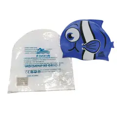 WINNER - GORRO DE NATACION SILICONA AZUL