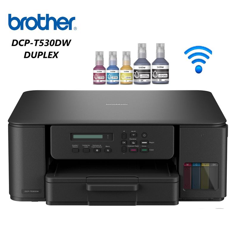 IMPRESORA DCP-T530DW MULTIFUNC WIFI DUPLEX T530DW