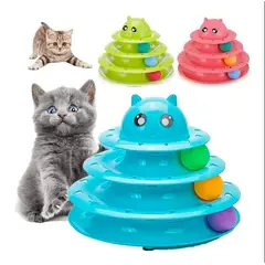 GENERICO - Juguete 3 Niveles Pelotas para Gatos .