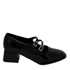 SAPATU - ZAPATOS BALERINAS MARY JANE PARA MUJER NEGRO