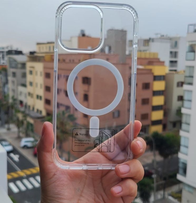 Case Transparente con Magsafe para Iphone 15