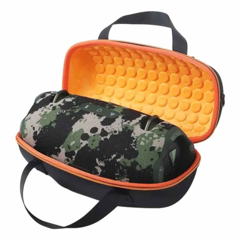 Estuche Case Duro Rígido para XTREME 4 Y 3 color naranja