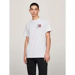TOMMY HILFIGER - CAMISETA M/C TJM SLIM ESSENTIAL FLAG TEE EX