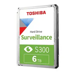 TOSHIBA - Disco Duro 6 TB Surveillance S300 HDD SATA