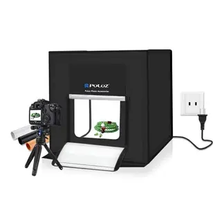 PULUZ - FOTO ESTUDIO CAJA PORTÁTIL DE FOTOGRAFIA 60 CM LUCES LED