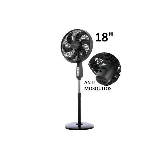 Ventilador Pedestal 18″ 85W Negro FSM7518MK