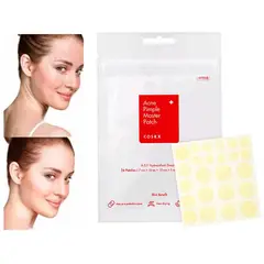 GENERICO - 24 Parches De Hidrocoloide Para eliminar Acné y granos