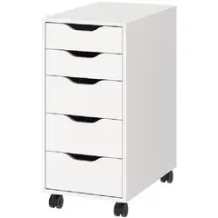 NACION MUEBLES - CAJONERA RITA CON RUEDAS COLOR BLANCO