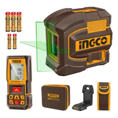 INGCO TOOLS - Nivel laser 35m + medidor de distancia 75m Ingco