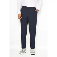 HUGO BOSS - Hugo - Pantalones slim fit de tejido elástico y lana virgen