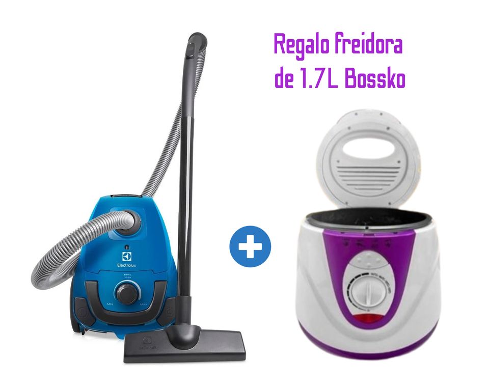 Aspiradora 1400W SON10 +FREIDORA 1200W BOSSKO