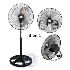 IMACO - Ventilador FSM370 Semi-Industrial 3 en 1