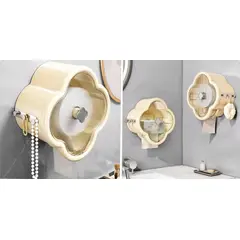 GENERICO - Dispensador de Papel Higiénico forma de flor