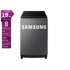 SAMSUNG - LAVADORA AUTOMATICA 19 KG WA19CG6441BD