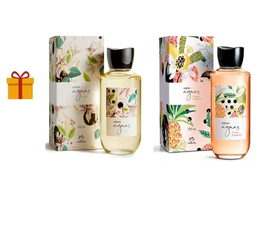 Aguas lirio + Aguas frutas tropicales + regalo