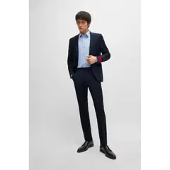 HUGO BOSS - Hugo - Suits separates saco en sarga de lana virgen elástica/54