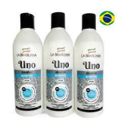 LA BRASILIANA - Shampoo Sin Sal Post Alisado POR 3 -