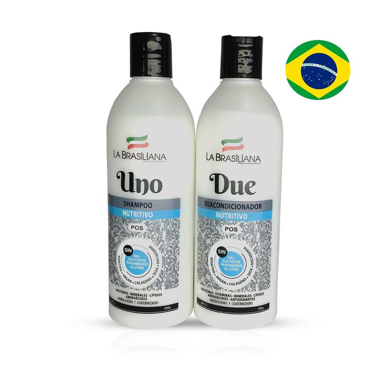 Shampoo y Acondicionador Post alisado -