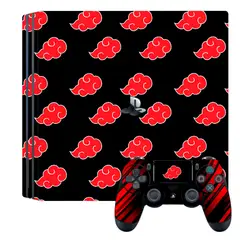 GENERICO - Skin Adhesivo Ps4 Pro Narut akatsuki