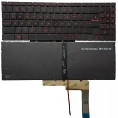 Teclado Para Msi Katana Gf66 Gf76 Ms-17l1 Rojo Iluminado