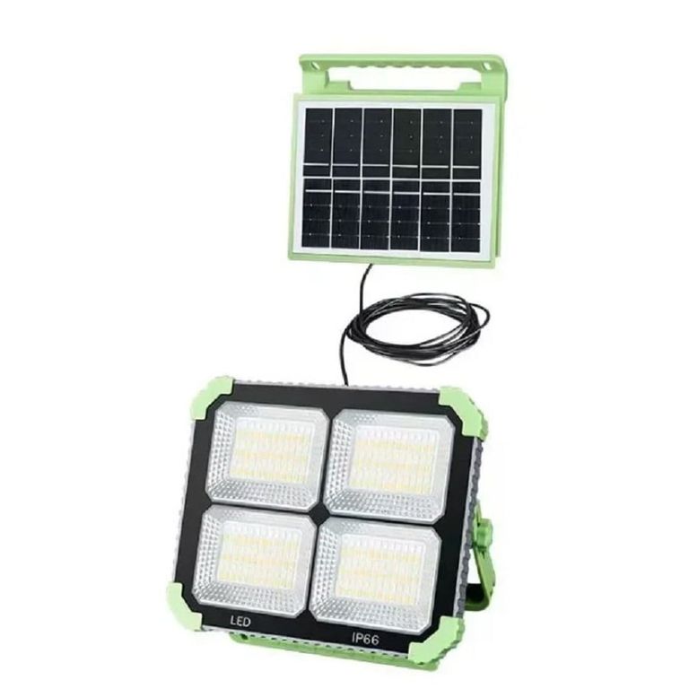 LÁMPARA LUZ SOLAR LED ALTA POTENCIA TIPO C POWER BANK