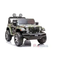 JEEP - Wrangler Rubicon 12V Pantalla Video USB Verde