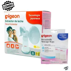 PIGEON - COMBO EXTRACTOR MANUAL+BOLSA DE ALMACENAMIENTO 25 UND