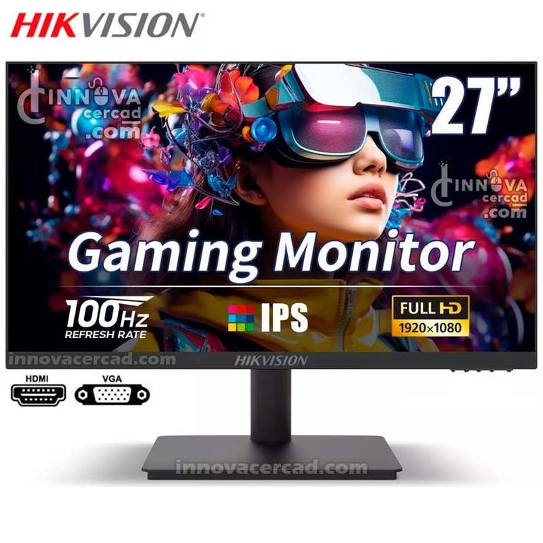 Monitor 27 Full HD 1920 x 1080 100Hz IPS 5Ms HDMI VGA
