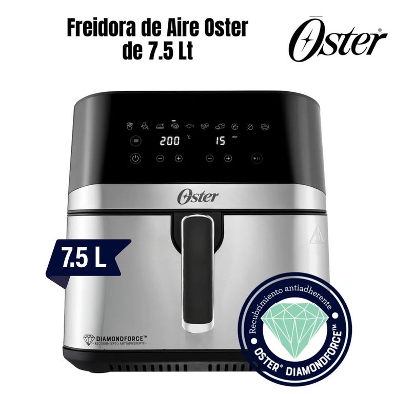 Freidora de Aire Digital CKSTAF75DSSDF 7.5 Litros