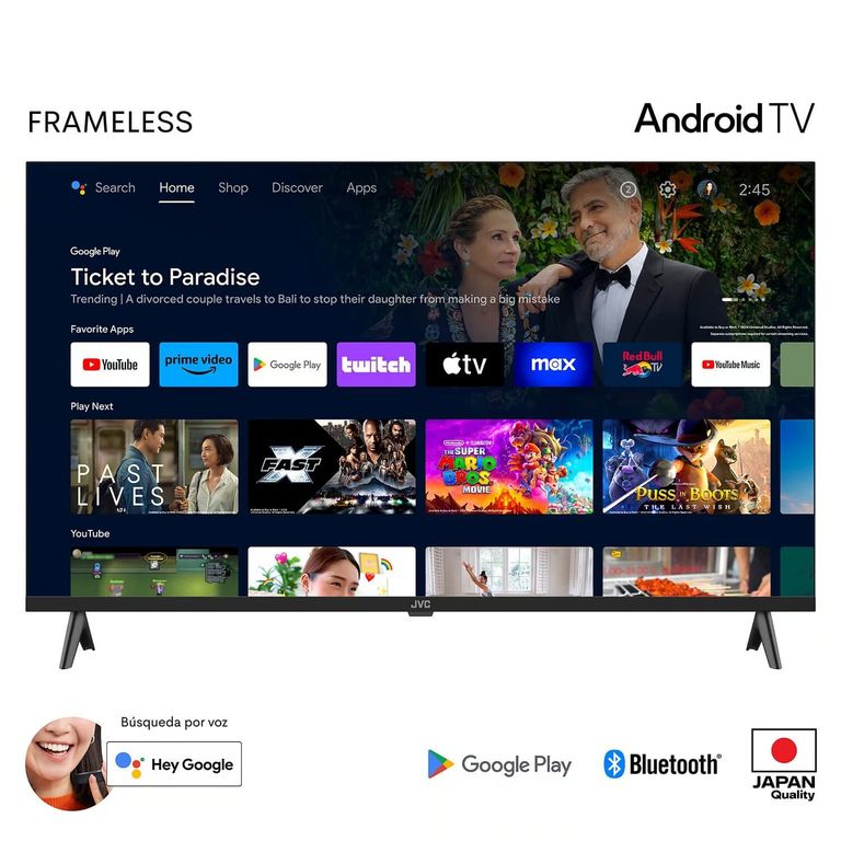 Televisor 40 Fhd Android Tv Lt-40kb418
