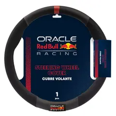 RED BULL - Cubre Volante Universal Racing 01 Negro Rojo Auto